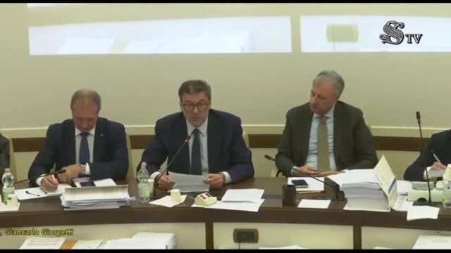 Giorgetti: politica di bilancio responsabile è fondamentale per Paese