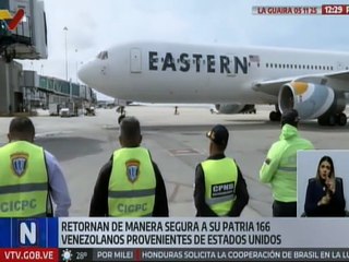 La Guaira | Arriban a Venezuela 166 ciudadanos de manera segura provenientes de EE. UU.