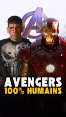 Les Avengers Version Humaine : Découvrez nos héros préférés ! 🦸‍♂️