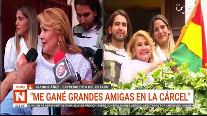 JEANINE ÁÑEZ: ´´ EL DOMINGO ME VOY A TRINIDAD´´