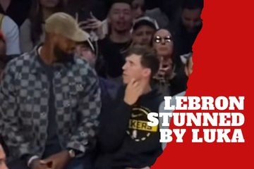 LeBron James left speechless after Luka’s slick move shocks Lakers