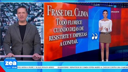 Pronóstico del tiempo 06 de noviembre de 2025 | Noticias con Francisco Zea