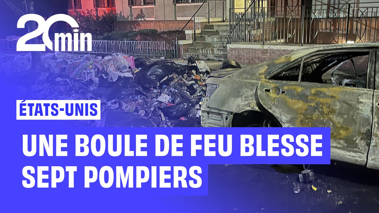 États-Unis : une boule de feu impressionnante blesse grièvement trois pompiers à New York