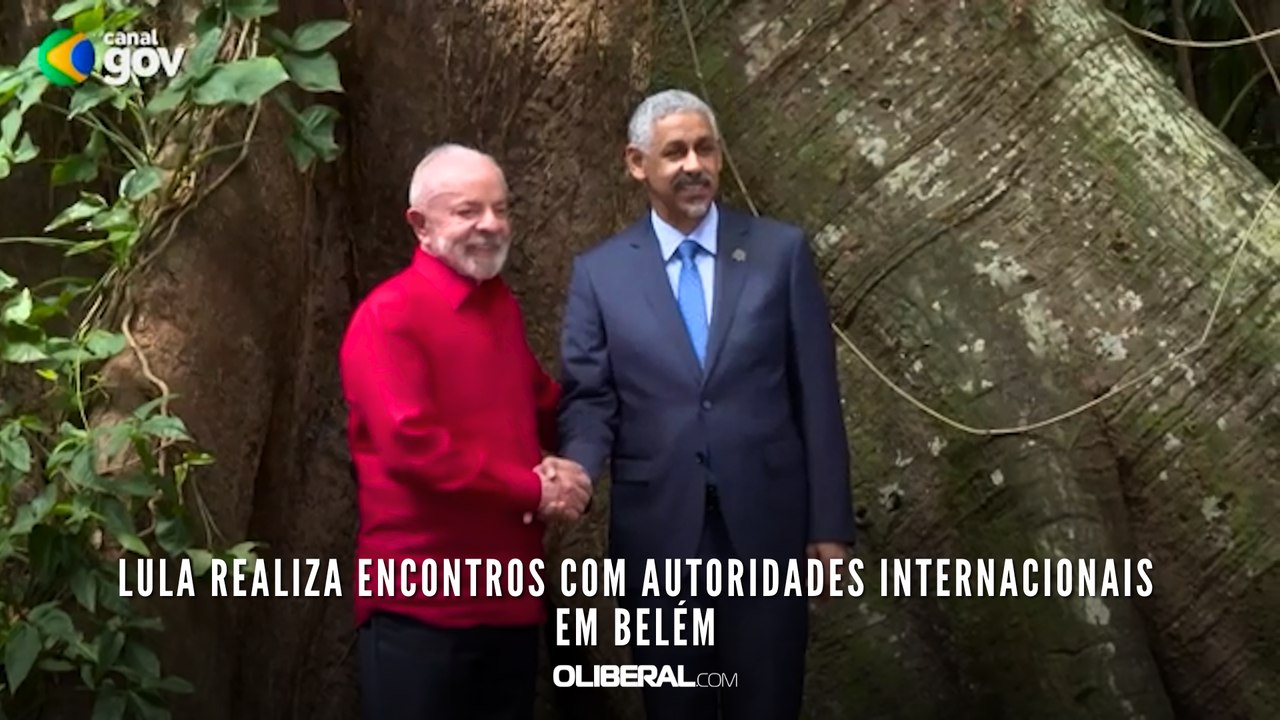 Lula realiza encontros com autoridades internacionais em Belém