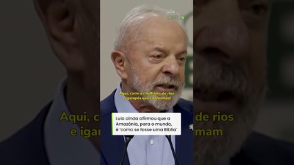 Lula exalta escolha de Belém em discurso na COP30: ‘Não há símbolo maior’ #shorts