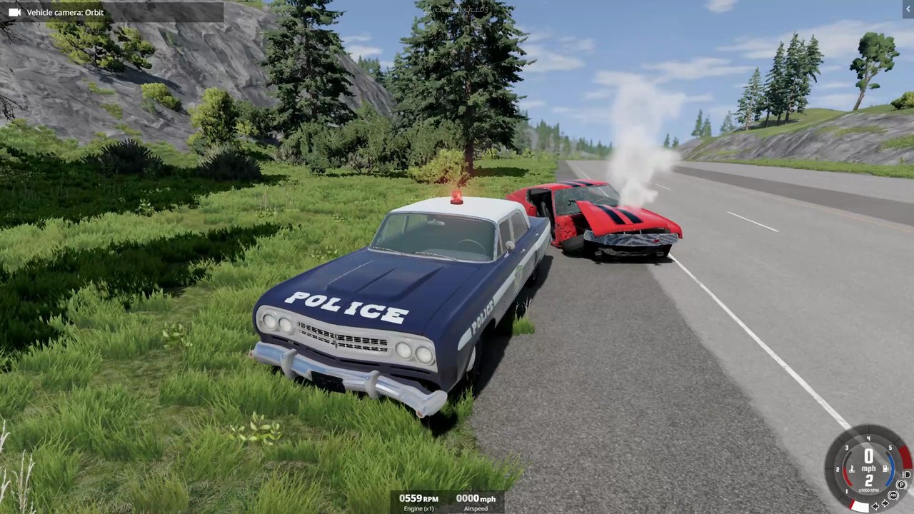 Gavril Barstow Roadsport pursuit (BeamNG Drive)