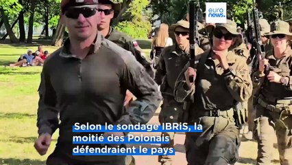 La Pologne lance un programme de formation militaire. Comment les citoyens perçoivent-ils leur rôle dans la défense du pays ?