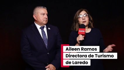 Laredo y Monterrey celebran juntos el encendido del pino navideño 2025