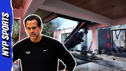 Miami Heat coach Erik Spoelstra's house severely damaged after massive fire