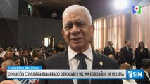 Oposición ve como exagerada inversión de RD$12,000 MM para afectados por lluvias | Primera Emisión SIN