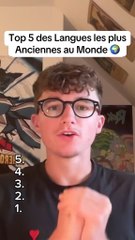 Top 5 des langues les plus parlées au monde #langue #langues