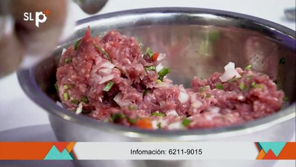 SLP 5 nov Receta Albondigas salsa pomodoro