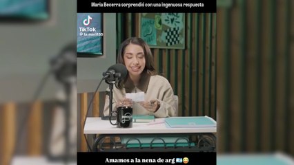 Entrevista a María Becerra