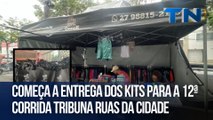 Começa a entrega dos kits para a 12ª Corrida Tribuna Ruas da Cidade