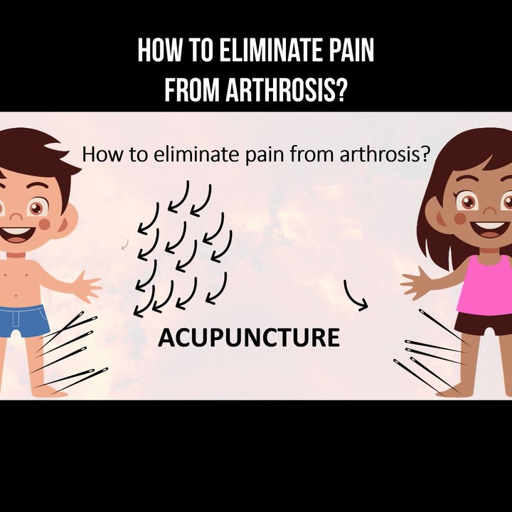 How to eliminate pain from arthrosis?