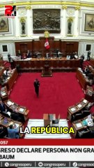 Perú declara persona non grata a Claudia Sheinbaum