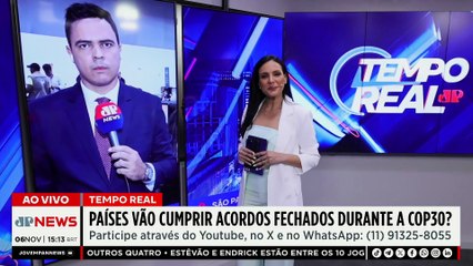 COP30 vai definir os rumos do planeta? Líderes iniciam negociações | TEMPO REAL