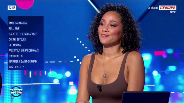 Virginie Sainsily sur l'Equipe TV (05/11/2025)