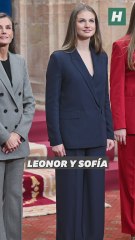El cambio de Letizia y el ejemplo para Leonor y Sofía: así se ha convertido el traje en el uniforme de la familia real