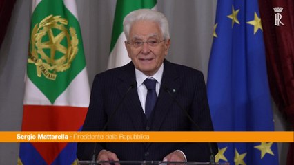 Mattarella "Inclusione anziani sfida per la società, attuare la legge delega"