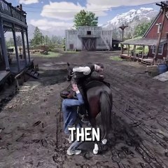 What happens if John takes the psychopath to jail #rdr2 #reddeadredemption