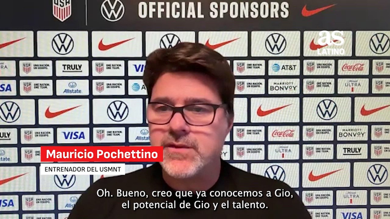 Mauricio Pochettino: “Sabemos el potencial de Gio y el talento que tiene, por eso está aquí”