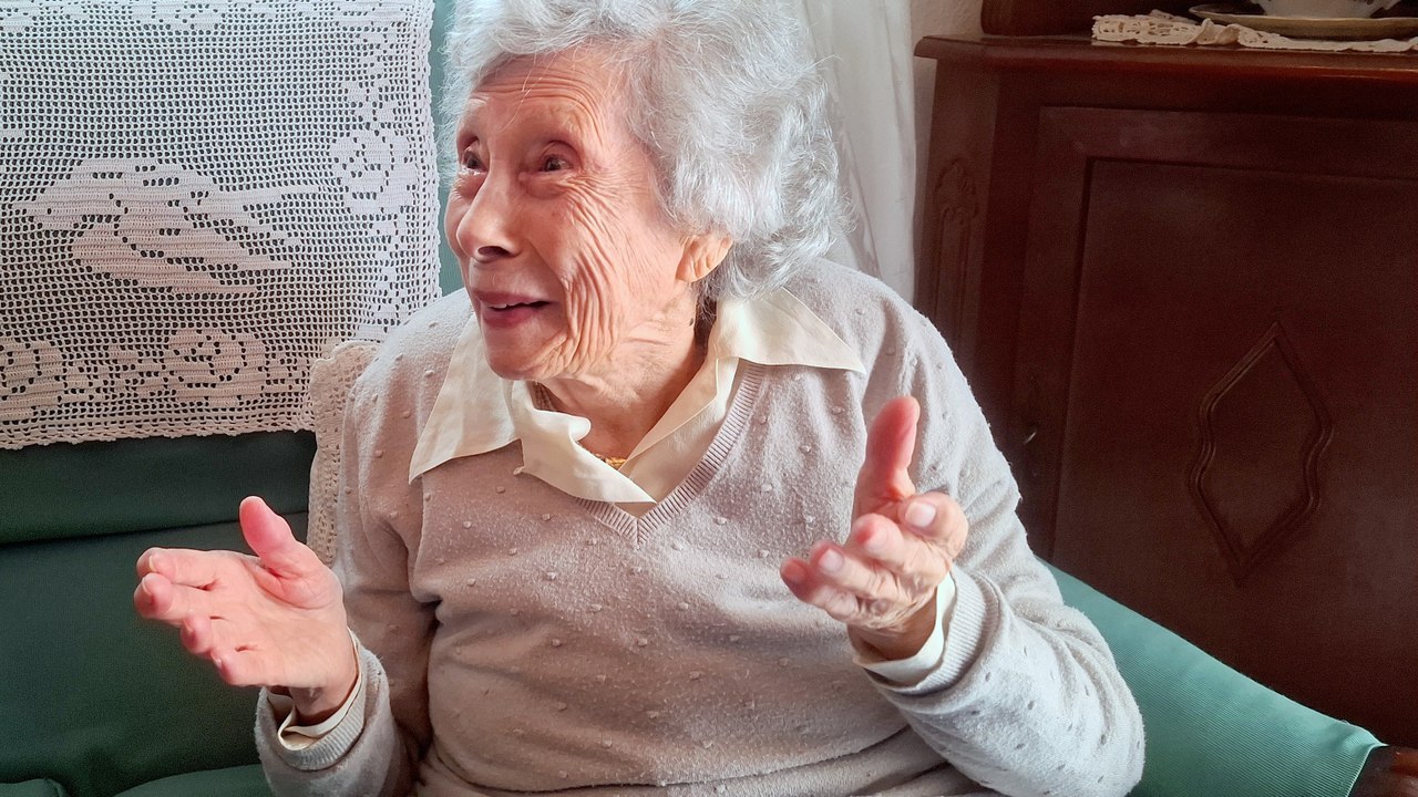 Maria Pedroni, 91 anni, racconta la sua vita nel cuore della centro storico di Sassari: "Qui sto bene e non me ne vado"