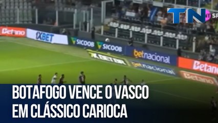 Botafogo vence o Vasco em clássico carioca