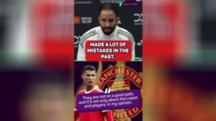 Amorim responds to Ronaldo's brutal Manchester United assessment