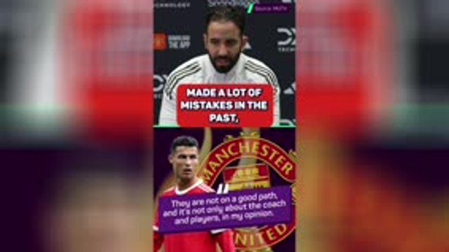 Amorim responds to Ronaldo's brutal Manchester United assessment