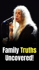 Patti Smith Paternity Bombshell: Singer Was 'Fully' Convinced She Was Fathered by Her Mother's Uncle