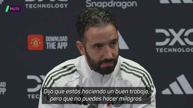 Amorim evita hablar de sus polémicas con Cristiano Ronaldo