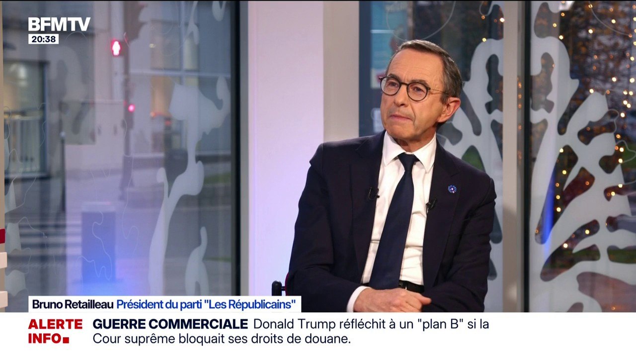 "J'ai entendu les mots d'un premier ministre d'Emmanuel Macron qui aurait pu être un Premier ministre de gauche": Bruno Retailleau est l'invité de "En campagne", la nouvelle émission de BFMTV