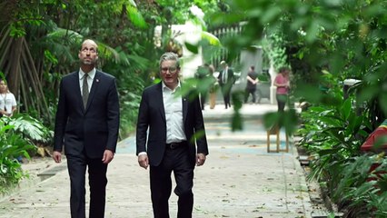 Prince William and Keir Starmer meet before COP30