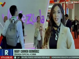 Gastronomía venezolana dijo presente en la VIII Expo Internacional de Importaciones de China
