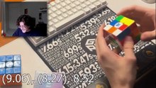 8.51 3x3 Rubik's Cube Average (Peak Consistency)