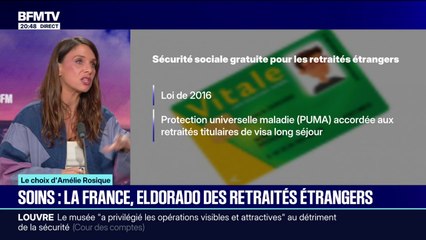LE CHOIX D'AMÉLIE - Un député Horizon propose de conditionner l'accès à la Sécurité sociale des retraités étrangers installés en France
