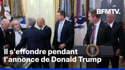 Prix de l'Ozempic en baisse: un représentant pharmaceutique fait un malaise pendant l'annonce de Donald Trump
