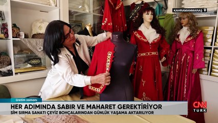 Nakış sanatçısı Nur Korkmaz'ın ilham veren hikayesi