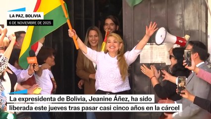 Sale en libertad la expresidenta de Bolivia Jeanine Áñez