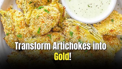 Baked Parmesan Artichoke Hearts