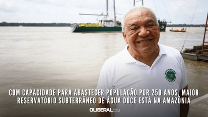Com capacidade para abastecer população por 250 anos, maior reservatório subterrâneo de água doce está na Amazônia