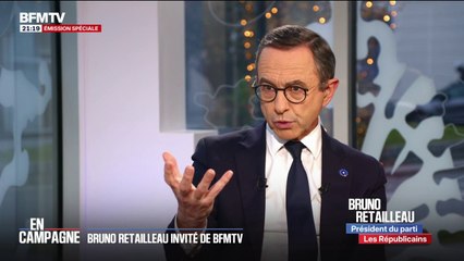 Pour Bruno Retailleau, le voile, "c'est une forme de viol de la conscience"