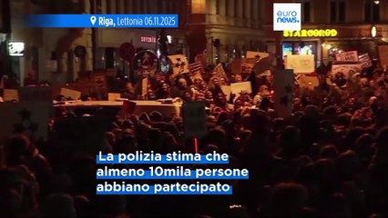 Lettonia, migliaia di persone protestano contro il possibile ritiro dalla Convenzione di Istanbul