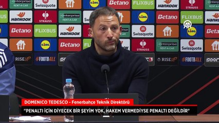 Domenico Tedesco: Hakem Penaltı Vermediyse, Gerçekten Değildi ⚽ - thumbnail