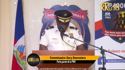 Bilan operasyon lapolis mennen sòti 1e oct. pou rive 6 nov.