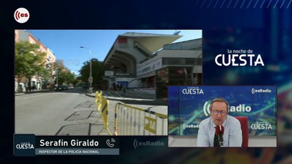 Giraldo, ante la guerra de ultras: "Cada vez que entra un político a hacer política con la policía pasa lo de la Vuelta"