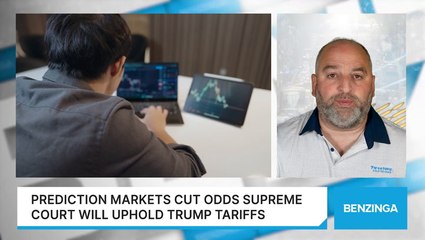 Prediction Markets Cut Odds Supreme Court Will Uphold Trump Tariffs