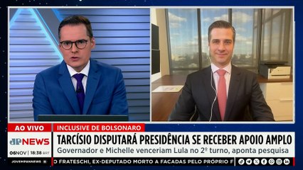 Tarcísio de Freitas disputará Presidência se receber apoio amplo, diz presidente do Republicanos