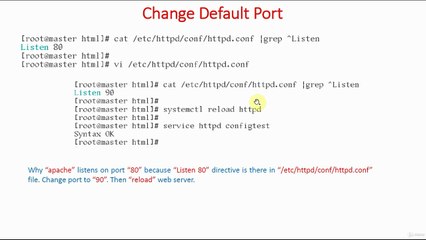 Change Default Port - Demo | Launch Single Website Using Apache Web Server | Apache Web Server